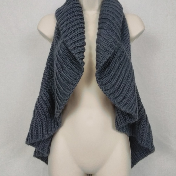 Infinity Scarf Loop Cable Chunky Knit Warm Black Teal Gray One Size Gift - Picture 4 of 8